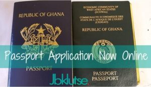 ghana passport application online