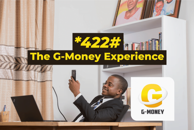 Launch yourself into the G-Money experience with the *422# code