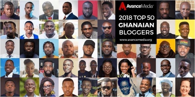 Avance Media announces inaugural 2018 top 50 Ghanaian Bloggers
