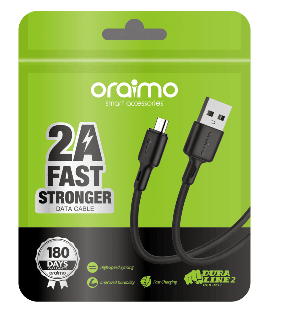 oraimo 2A Fast stronger data cable