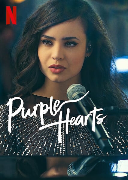 purple hearts on