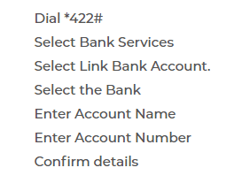 link bank account