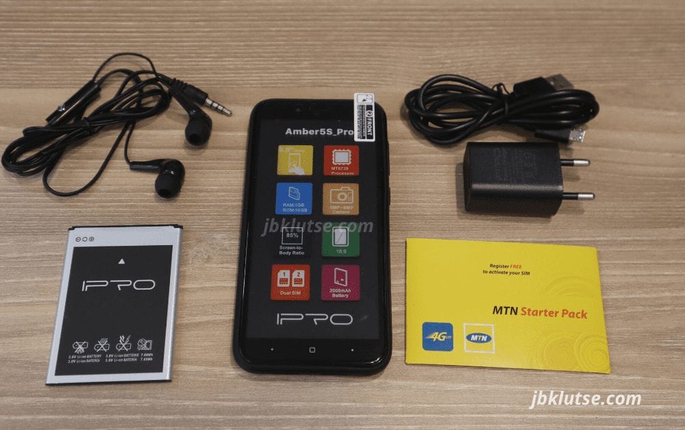 unbox the MTN iPRO Amber 5s Pro