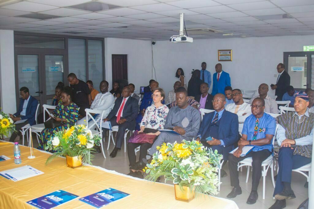 Guest seated at the official opening of the AIDEC AI Center of Excellence