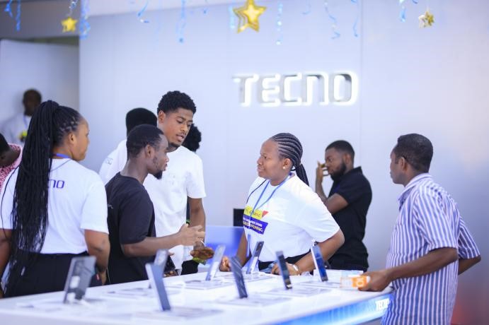 TECNO opens its latest exclusive store in  Adum market, Kumasi