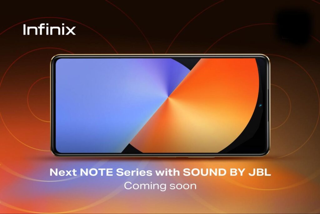 ifninix jbl sound note series