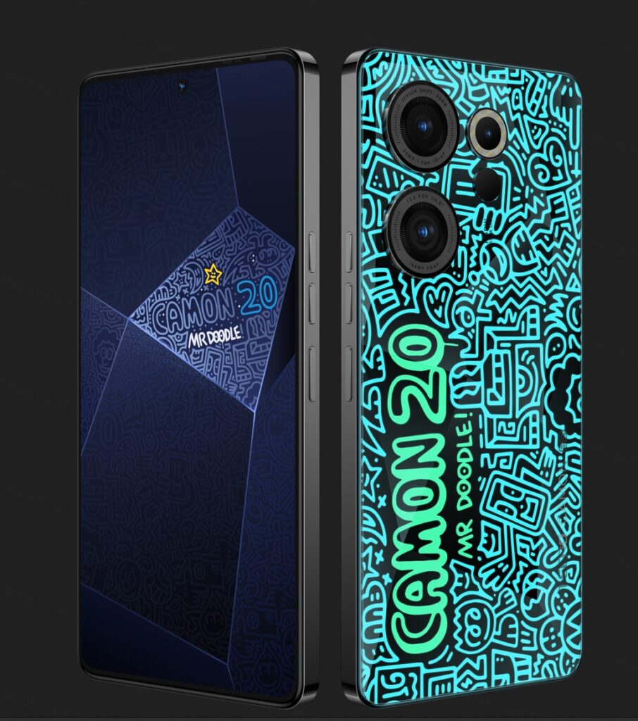 TECNO CAMON 20 Series Mr Doodle Edition