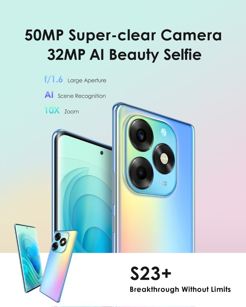 itel S23+ camera