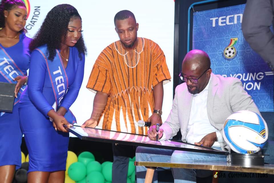 TECNO Announced as Official Smartphone Partner of the Ghana Football Association