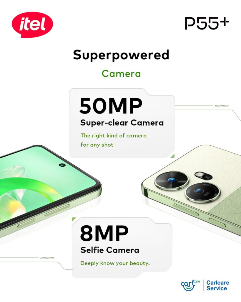 itel Ghana shakes up the game with P55 Series - affordable 45W fast charging redefined