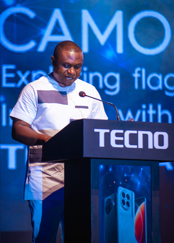 Ghanaian celebrities Mr Drew, Van Vicker, Champion Rolie unveil TECNO CAMON 30 Series in a star studded runway