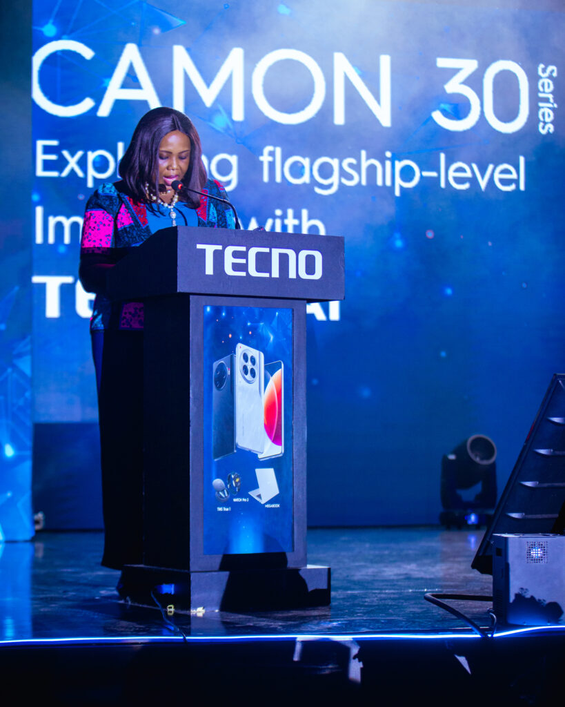 Ghanaian celebrities Mr Drew, Van Vicker, Champion Rolie unveil TECNO CAMON 30 Series in a star studded runway