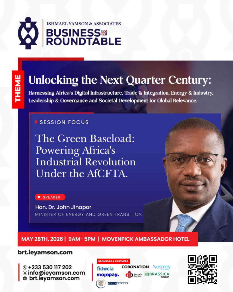 Veep Opoku-Agyemang, Energy Minister Jinapor, others to headline Ishmael Yamson & Associates Business Roundtable 2026 in May