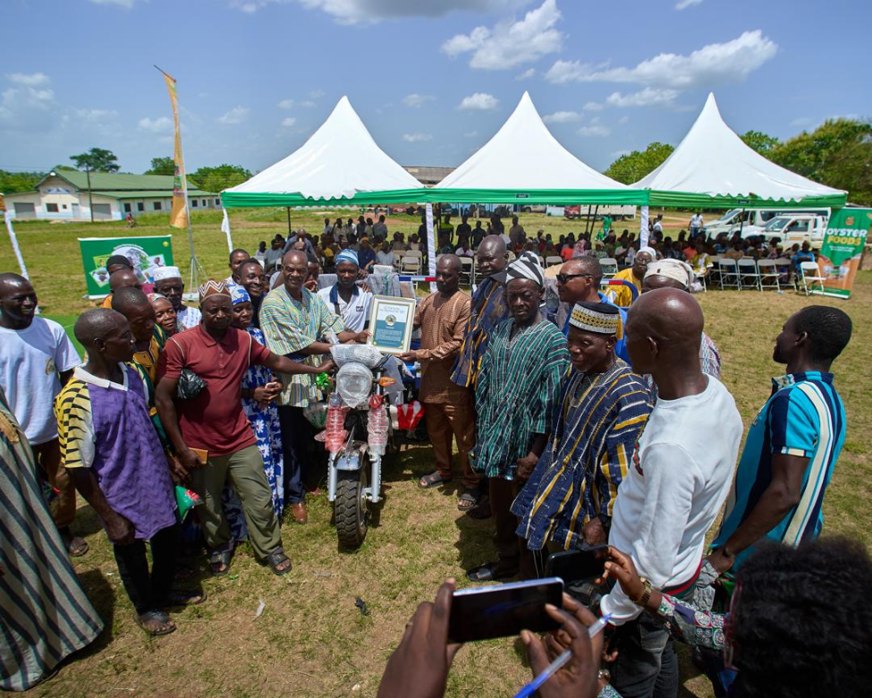 Oyster Agribusiness rewards top growers, scales support across Bono East