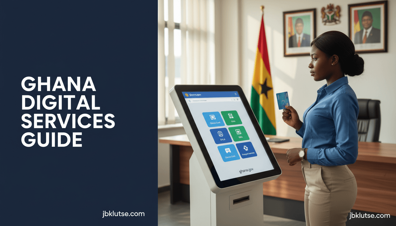 Ghana Card, Passport, DVLA, Tax & Utility Services Guide