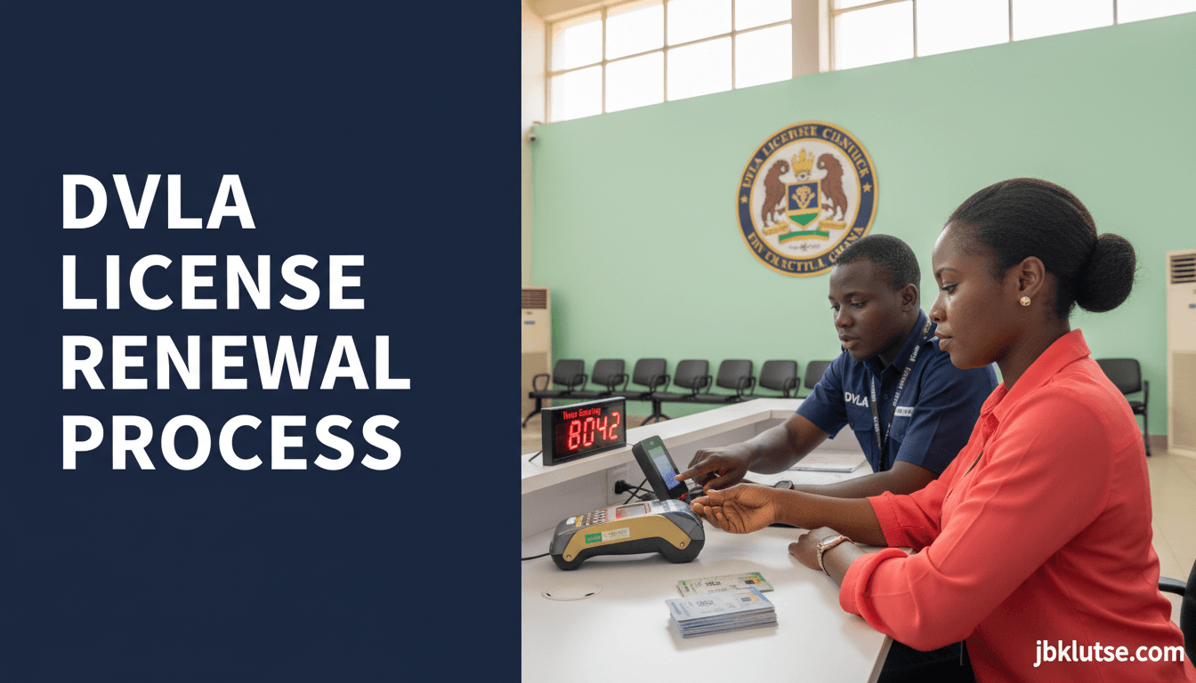 DVLA Renewal: How to Renew Your Ghana Driver’s License (2026)