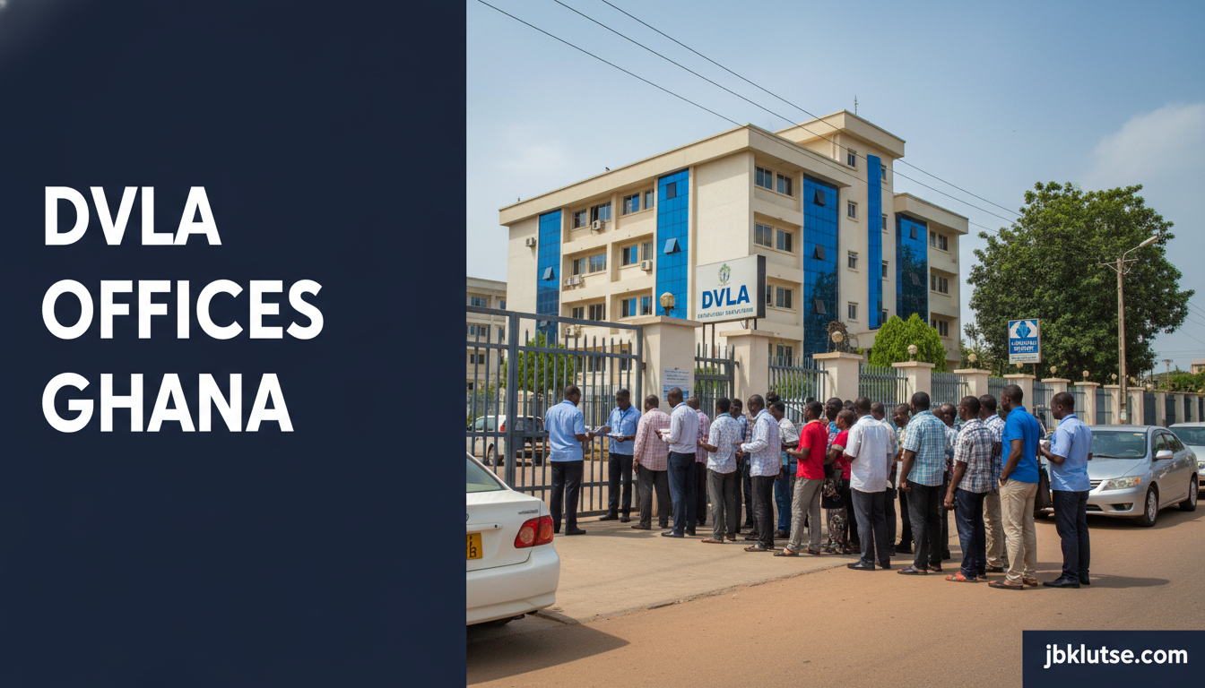 DVLA Offices Across Ghana: Locations & Opening Hours 2026 31 DVLA Offices Across Ghana: Locations & Opening Hours 2026