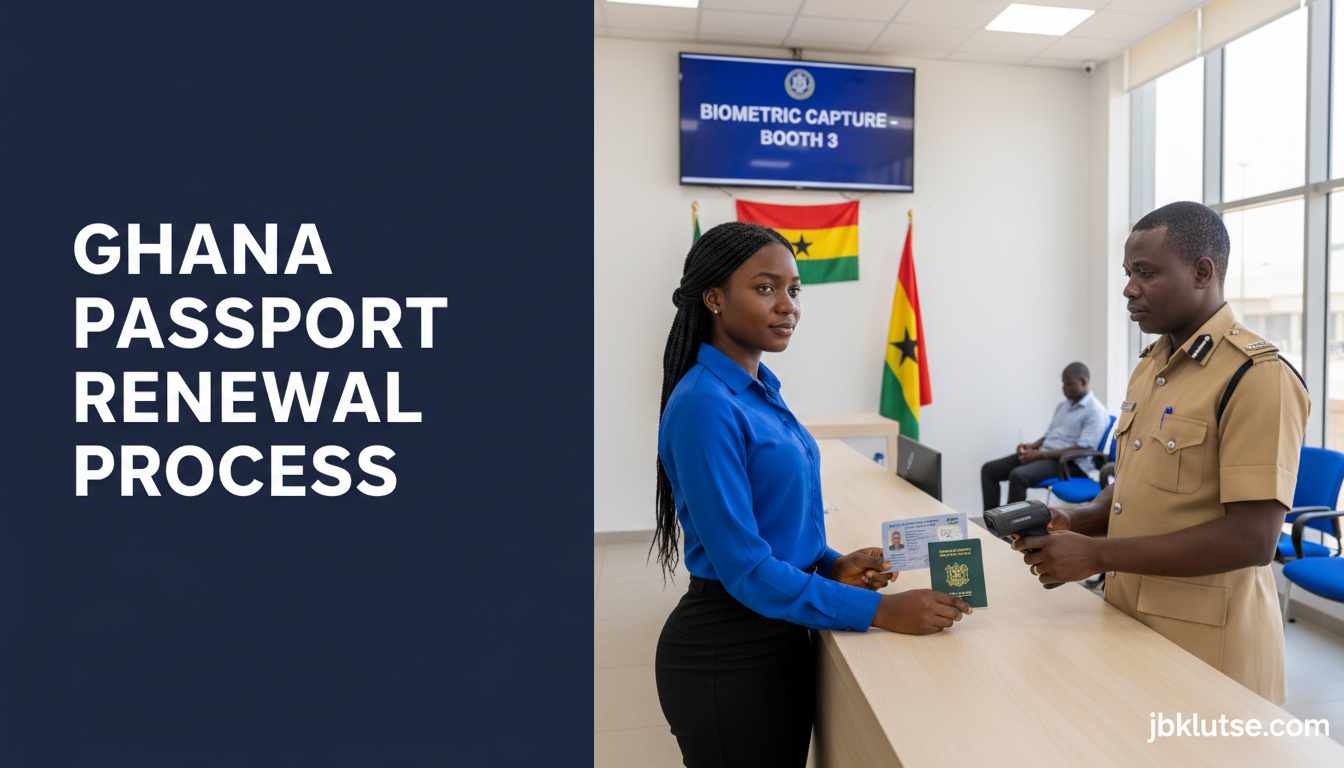 Ghana Passport Renewal Process: Fees, Steps & Timeline 2026