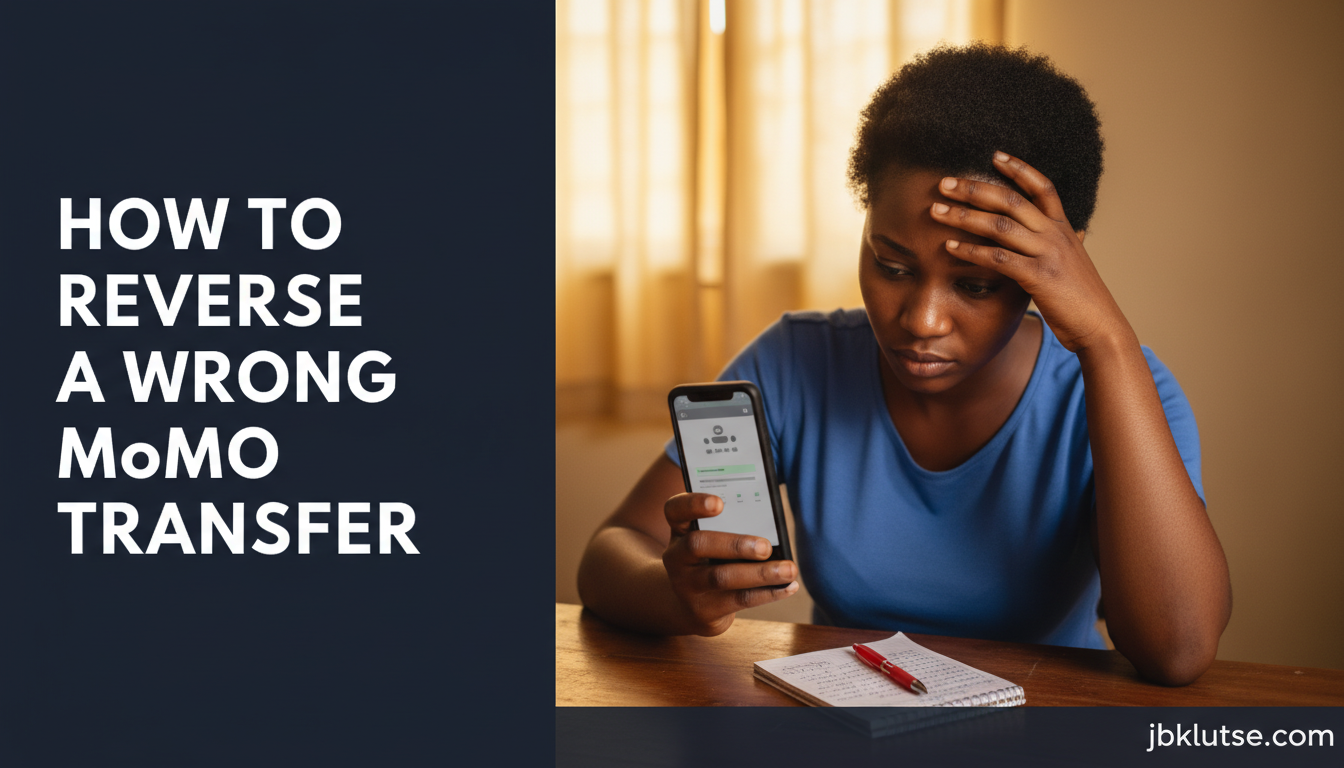 How to Reverse a Wrong MoMo Transfer in Ghana (2026) 2 How to Reverse a Wrong MoMo Transfer in Ghana (2026)