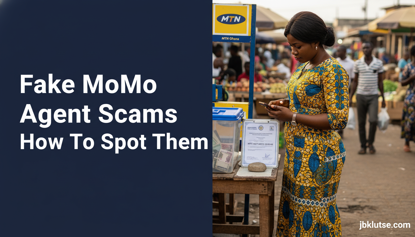 Fake MoMo Agent Scams: How to Spot Them in Ghana (2026) 26 Fake MoMo Agent Scams: How to Spot Them in Ghana (2026)