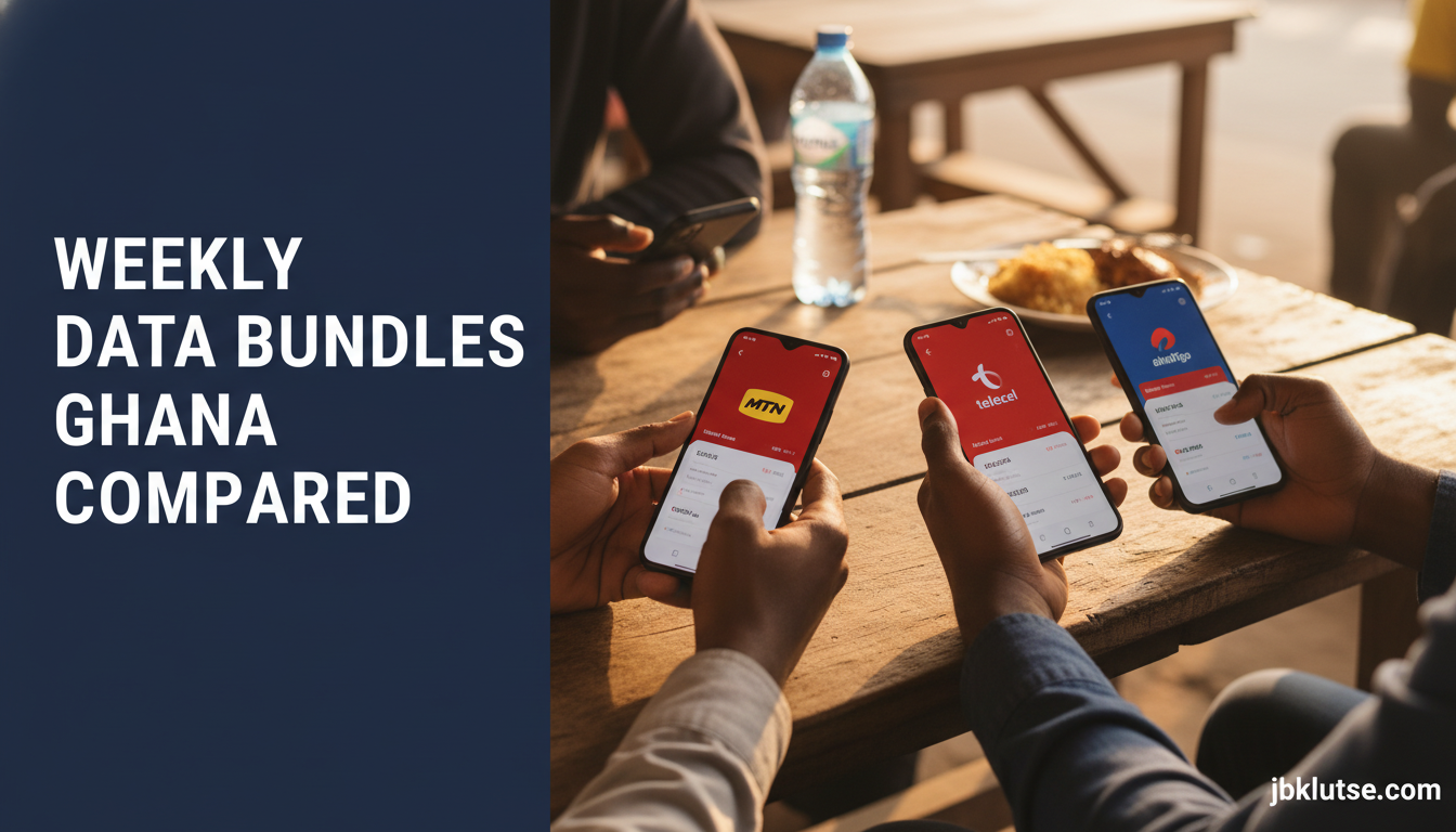 Weekly Data Bundles Ghana: MTN, Telecel, AirtelTigo (2026) 2 Weekly Data Bundles Ghana: MTN, Telecel, AirtelTigo (2026)