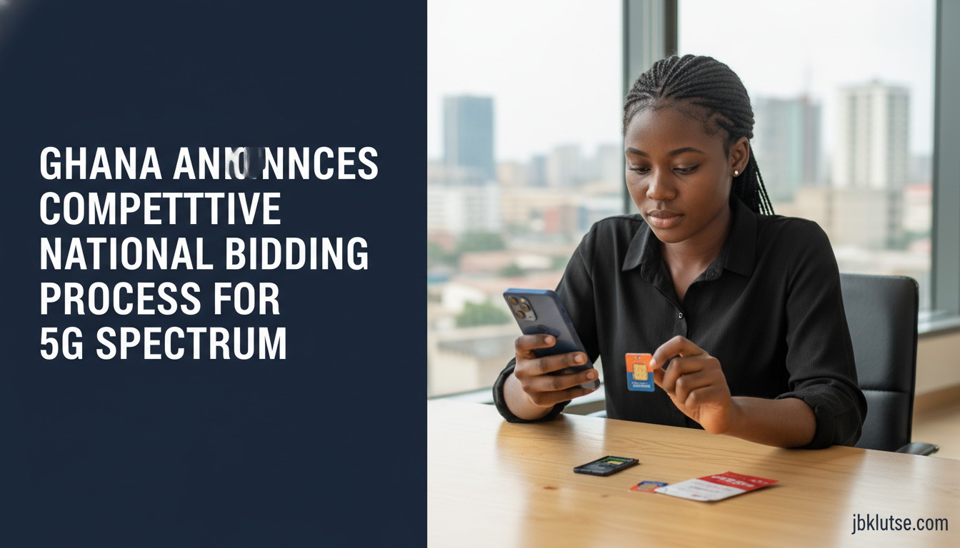 Ghana’s New 5G Bidding Process: What It Means for Your Data