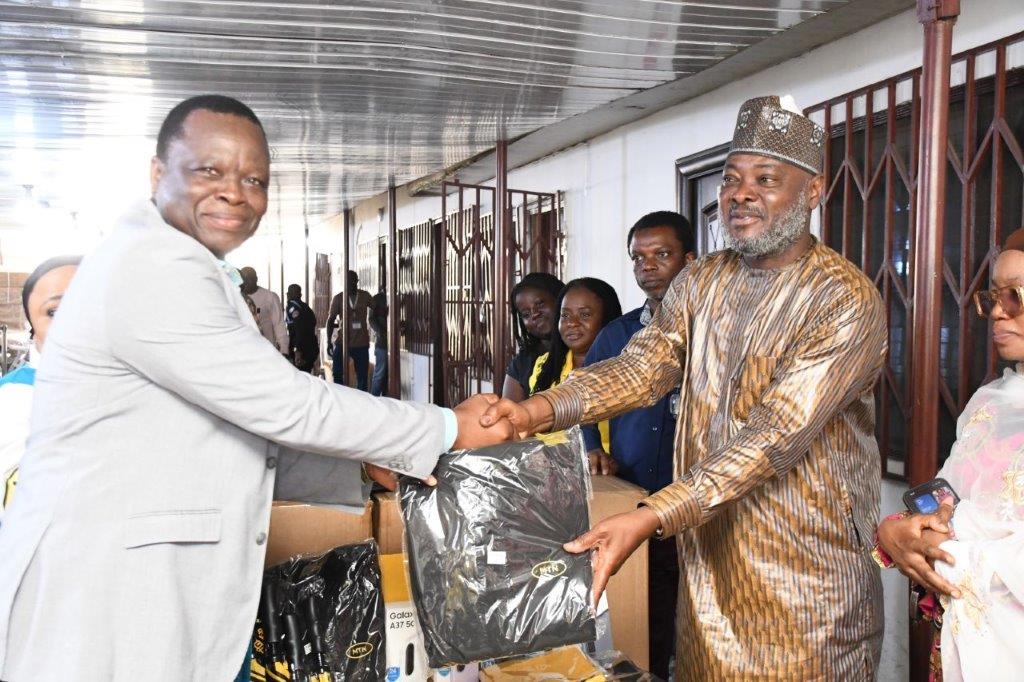 CHAIRMAN OF THE GHANA HAJJ BOARD, ALHAJI ABDUL RAUF TANKO IBRAHIM COMMENDS MTN FOR ITS CONSISTENT SUPPORT FOR HAJJ (image...