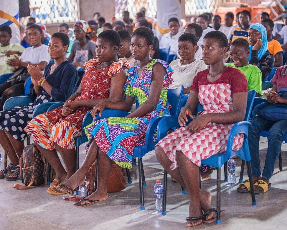 Chalom Hights empowers female BECE candidates through ElevateHer Mentorship Programme at Ashiaman Gbitsele
