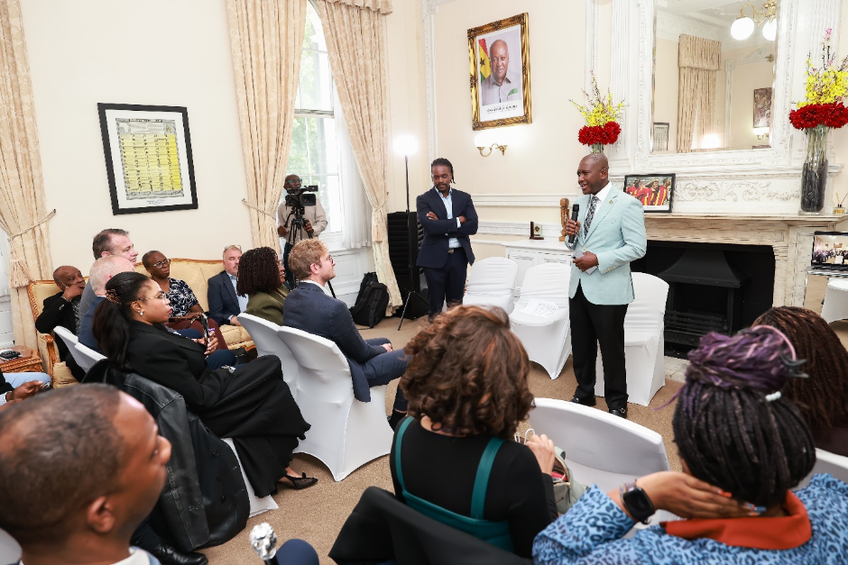  Advancing Ghana’s position in Global Business Services at the Executive Roundtable in London