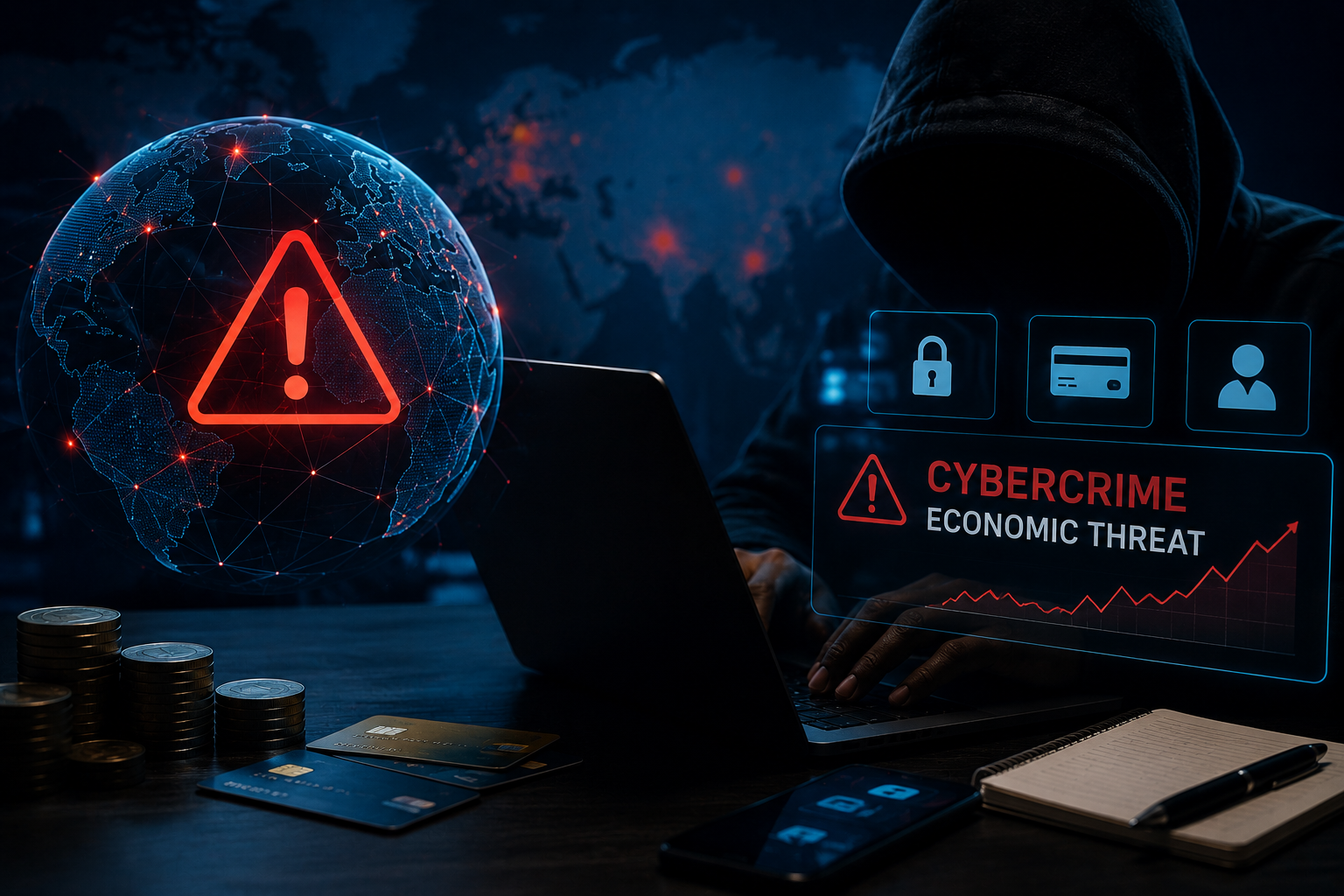 Cybercrime is now a top economic threat, Ghana's e-Crime Bureau warns 1 cybercrime economic threat — Cybercrime now ranks among world’s biggest economic threats – e-Crime Bureau fou