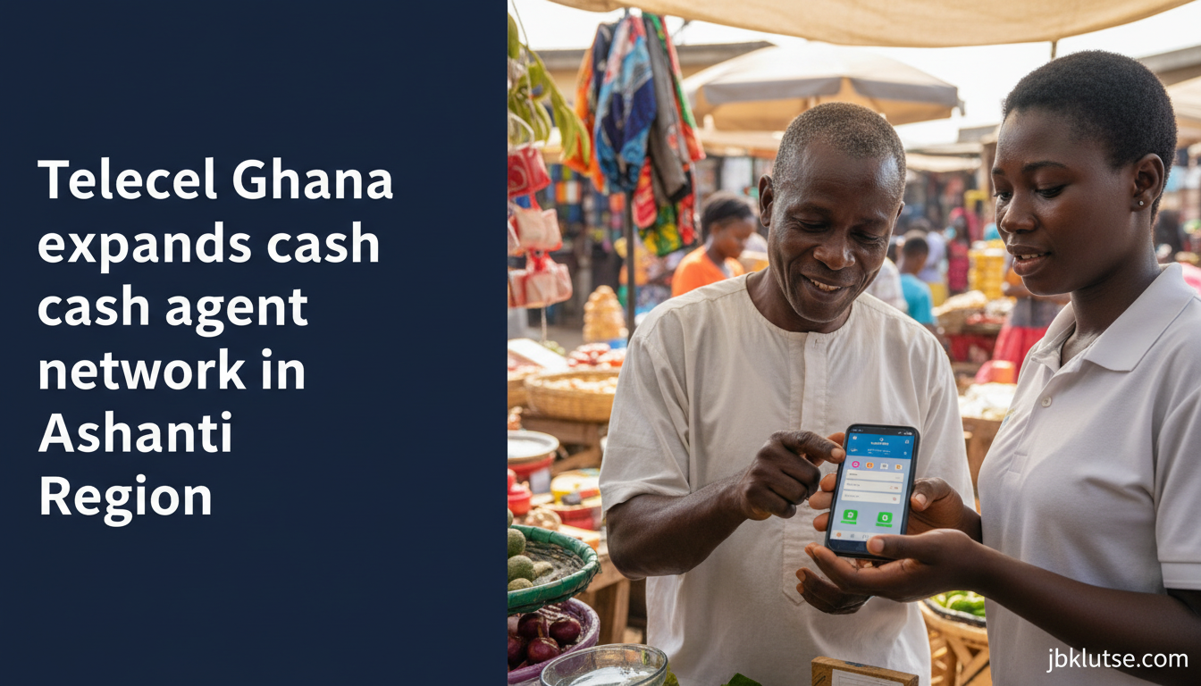 Telecel Ghana expands cash agent network in Ashanti Region